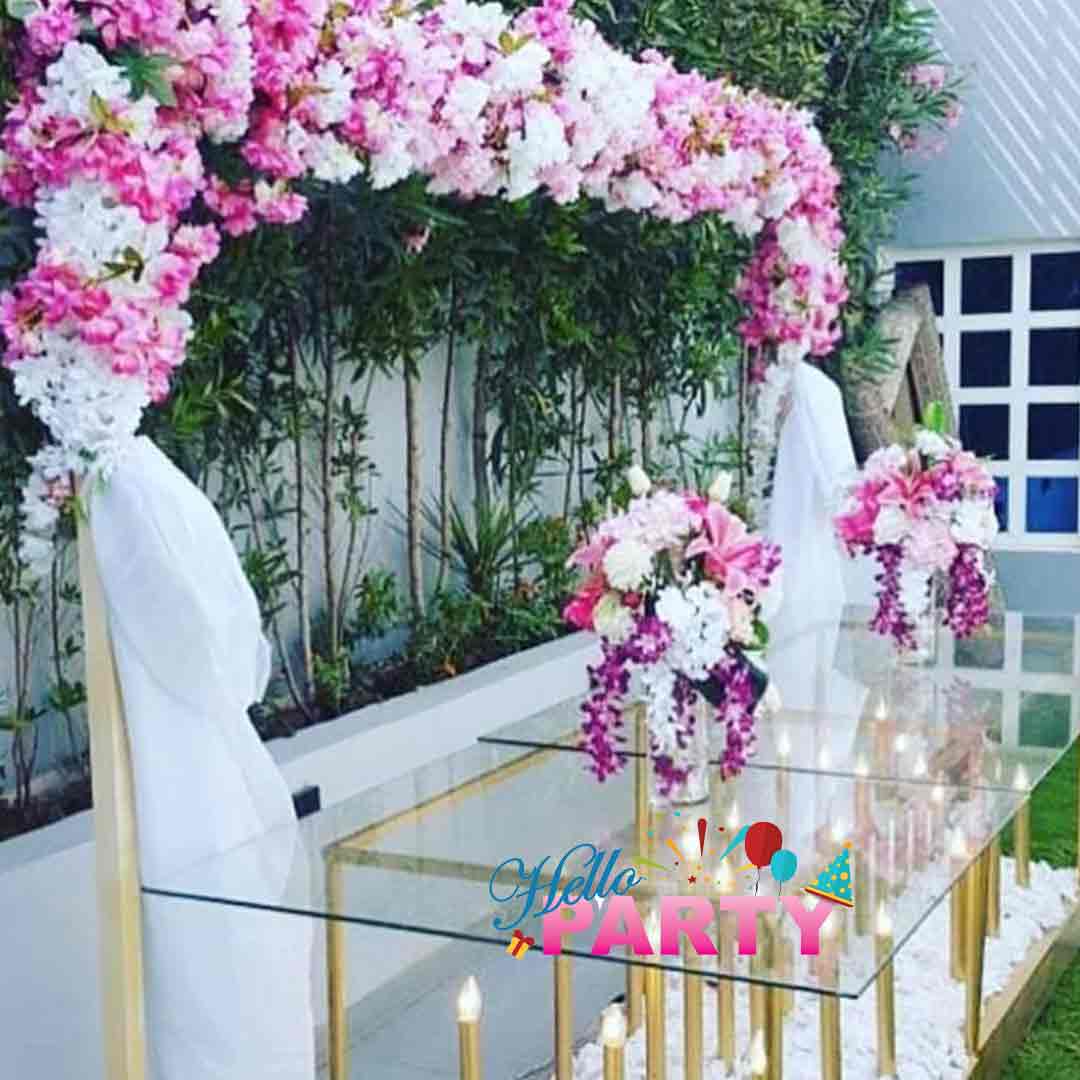 تنسيق حفلة خطبة وزواج
