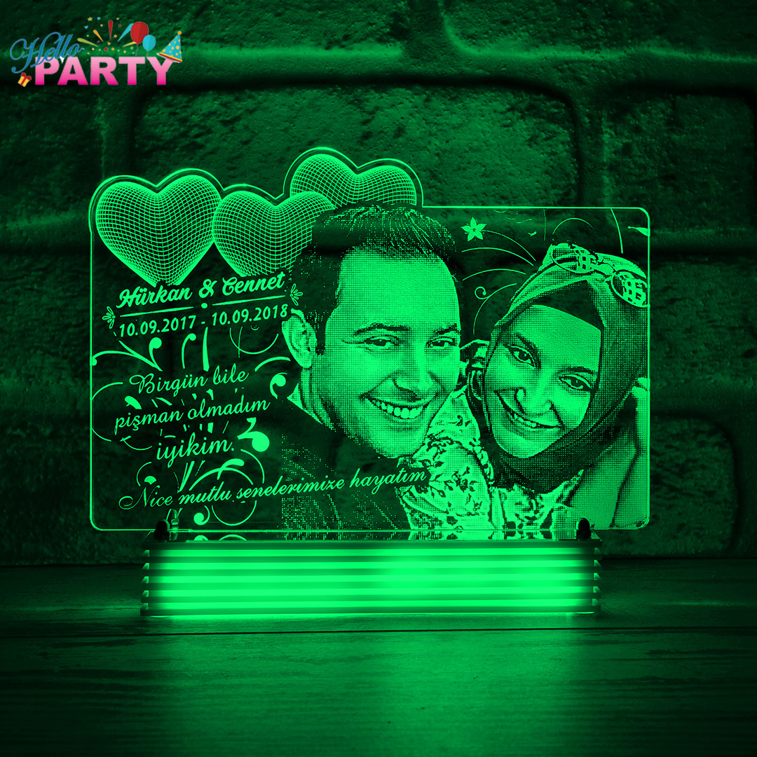 لوحة مضيئة بتصميم خاص
