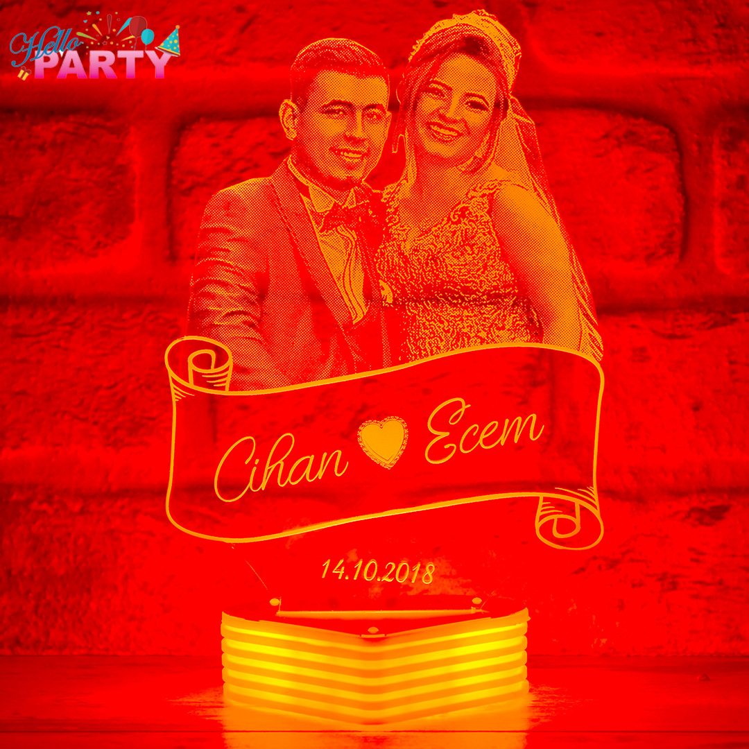 لوحة مضيئة بتصميم خاص