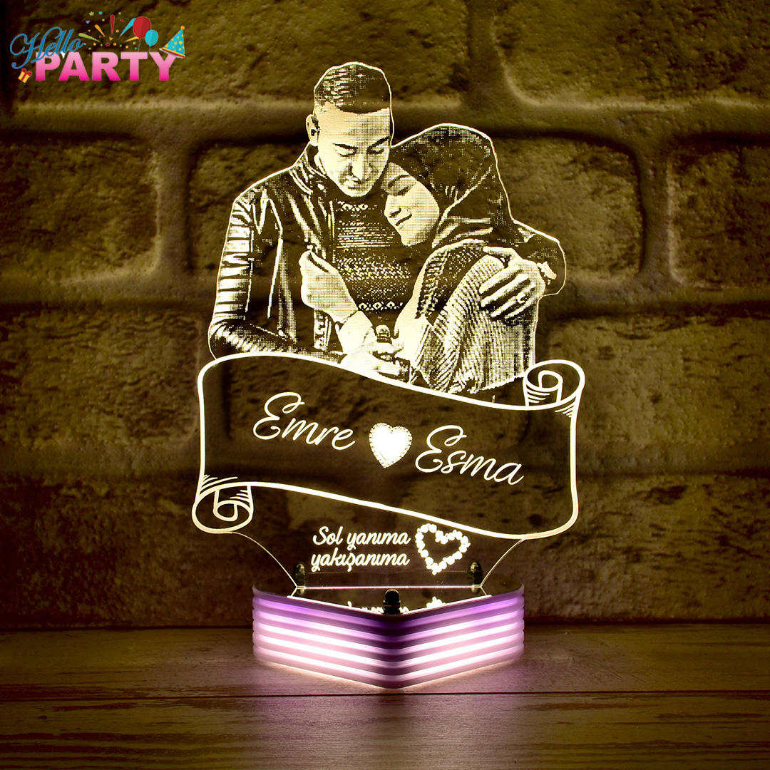 لوحة مضيئة بتصميم خاص