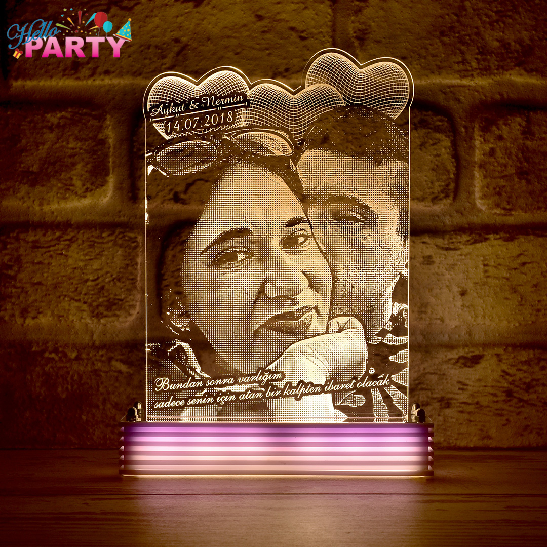 لوحة مضيئة بتصميم خاص