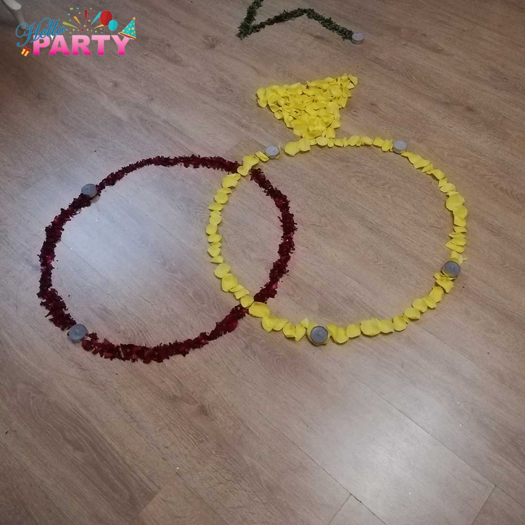 تنسيق مناسبة رومانسية خاصة