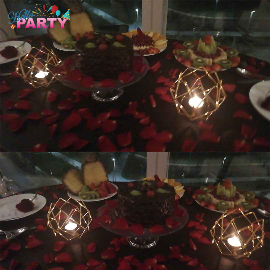 تنسيق مناسبة رومانسية خاصة