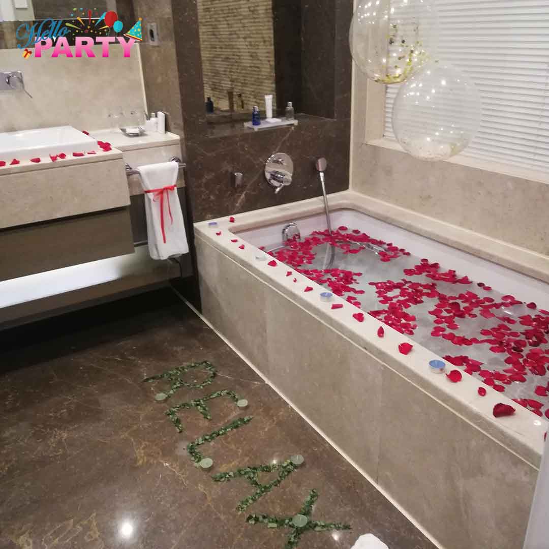 تنسيق مناسبة رومانسية خاصة