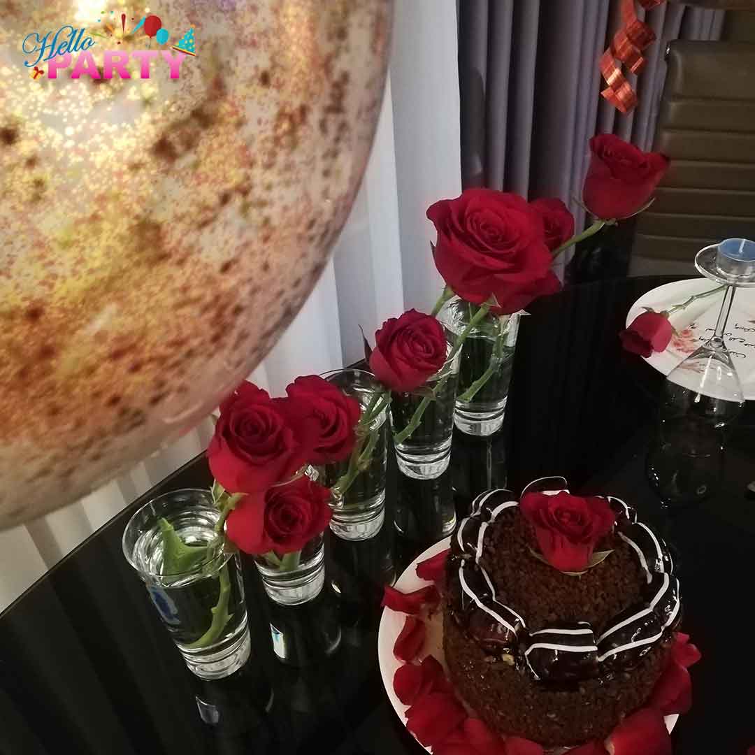 تنسيق مناسبة رومانسية خاصة