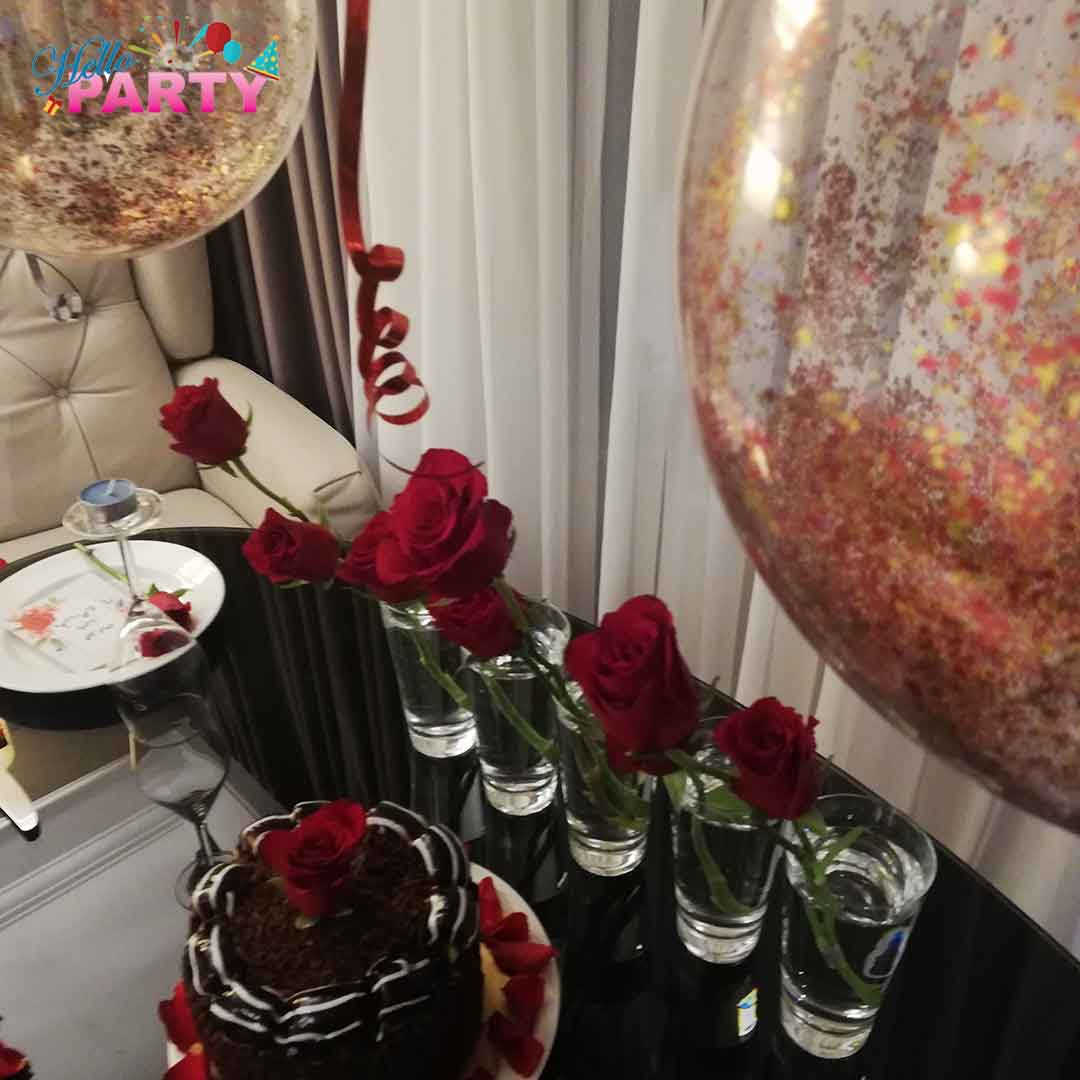 تنسيق مناسبة رومانسية خاصة