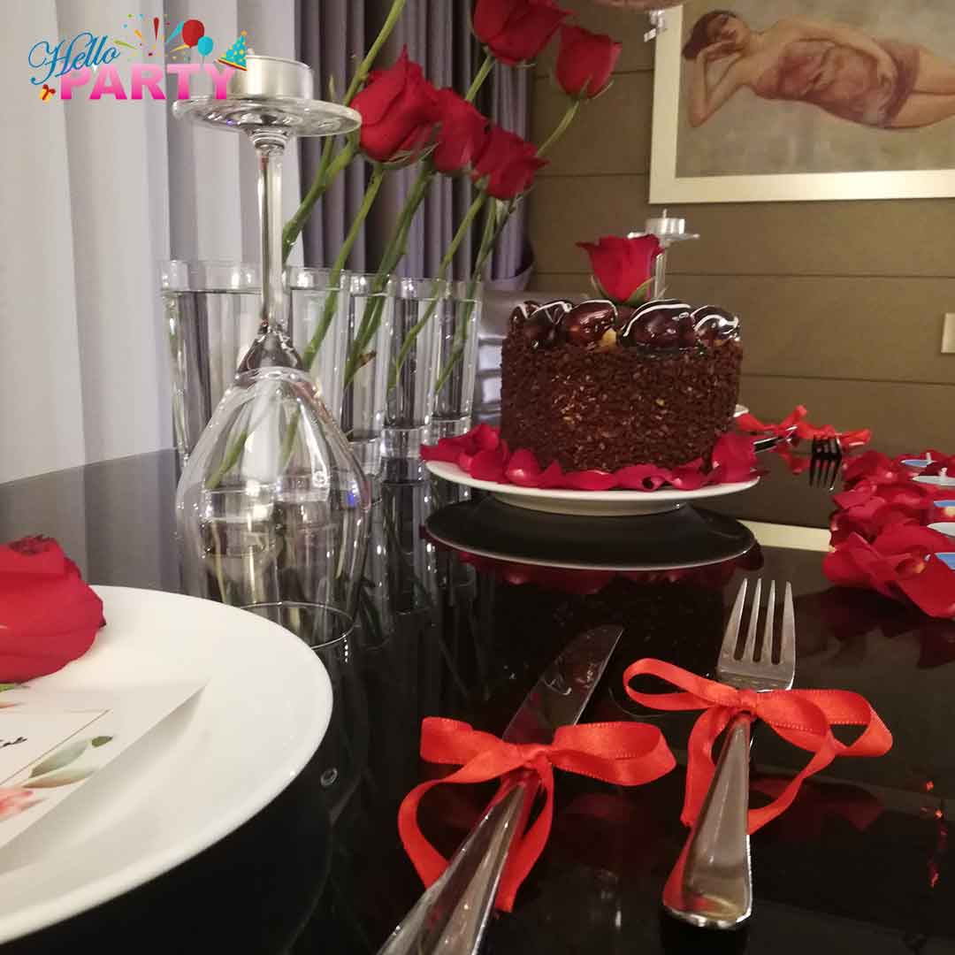 تنسيق مناسبة رومانسية خاصة