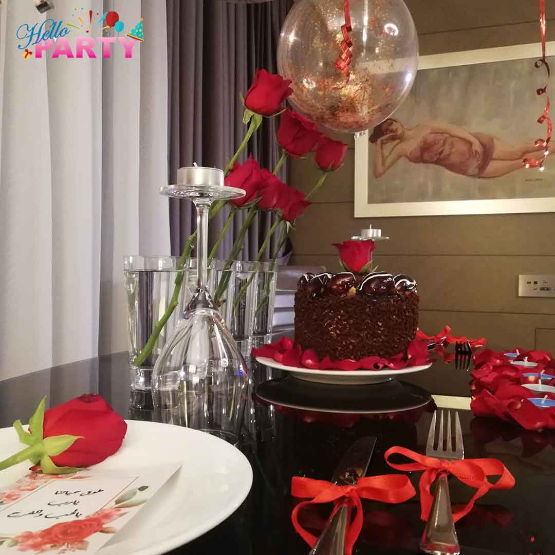 تنسيق مناسبة رومانسية خاصة