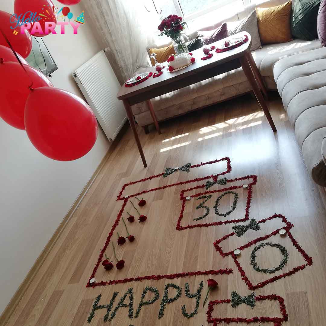 تنسيق مناسبة رومانسية خاصة