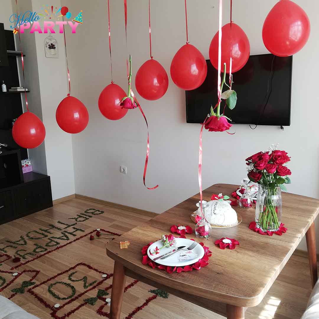 تنسيق مناسبة رومانسية خاصة