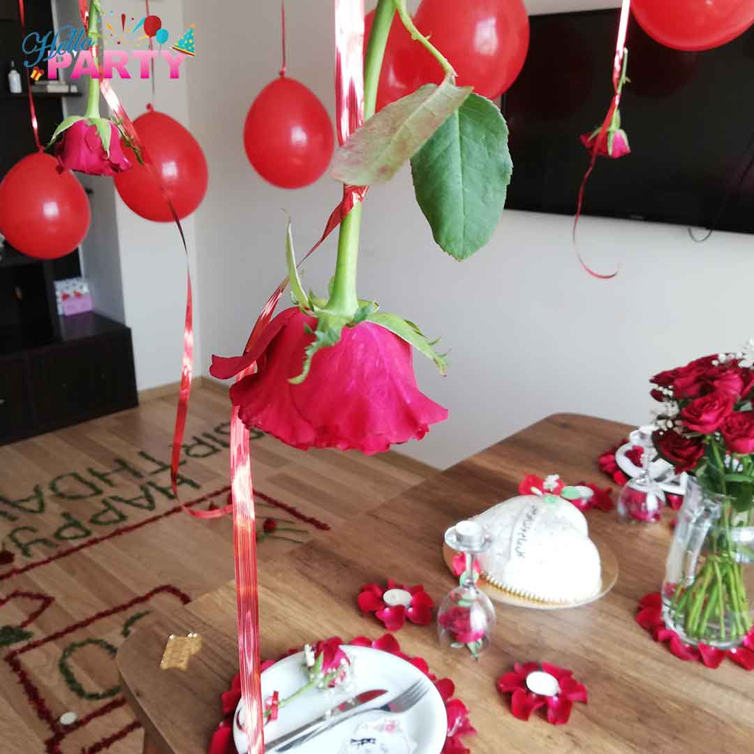 تنسيق مناسبة رومانسية خاصة