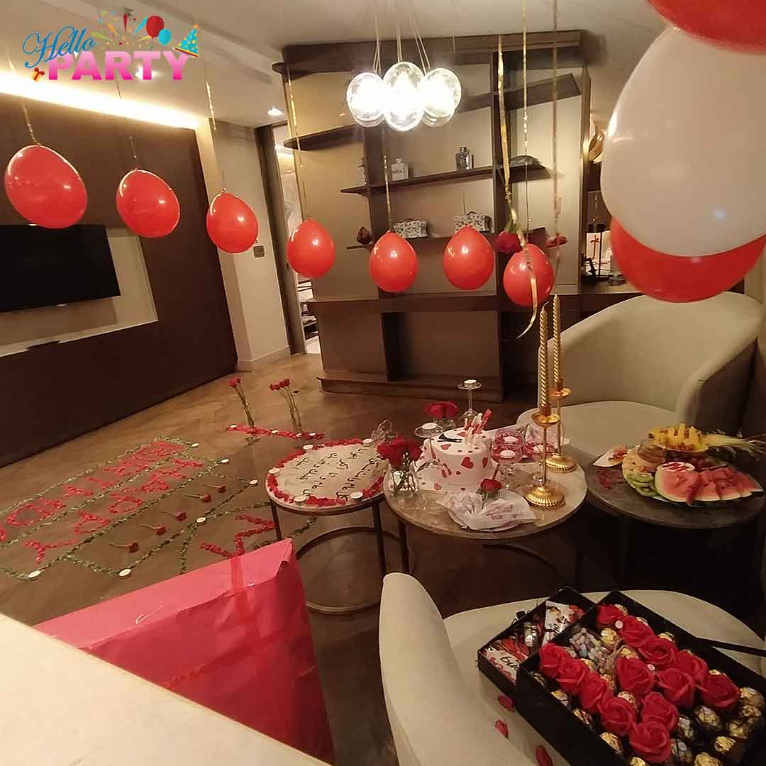 تنسيق مناسبة رومانسية خاصة