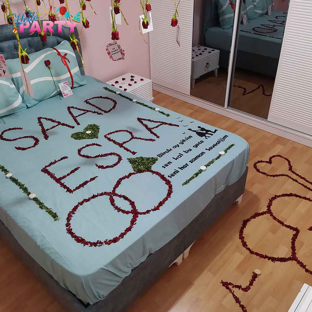 تنسيق مناسبة رومانسية خاصة
