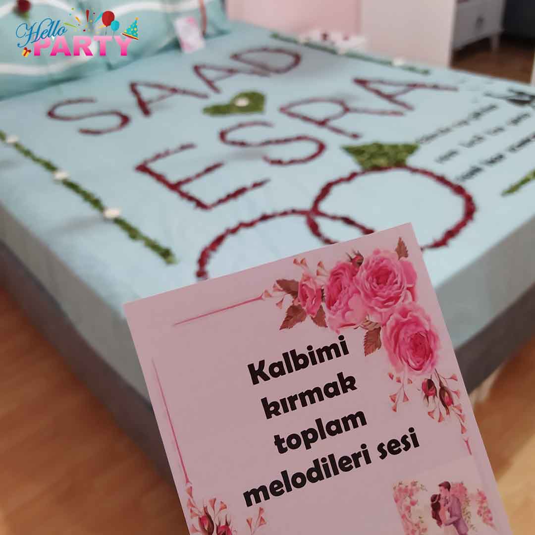 تنسيق مناسبة رومانسية خاصة