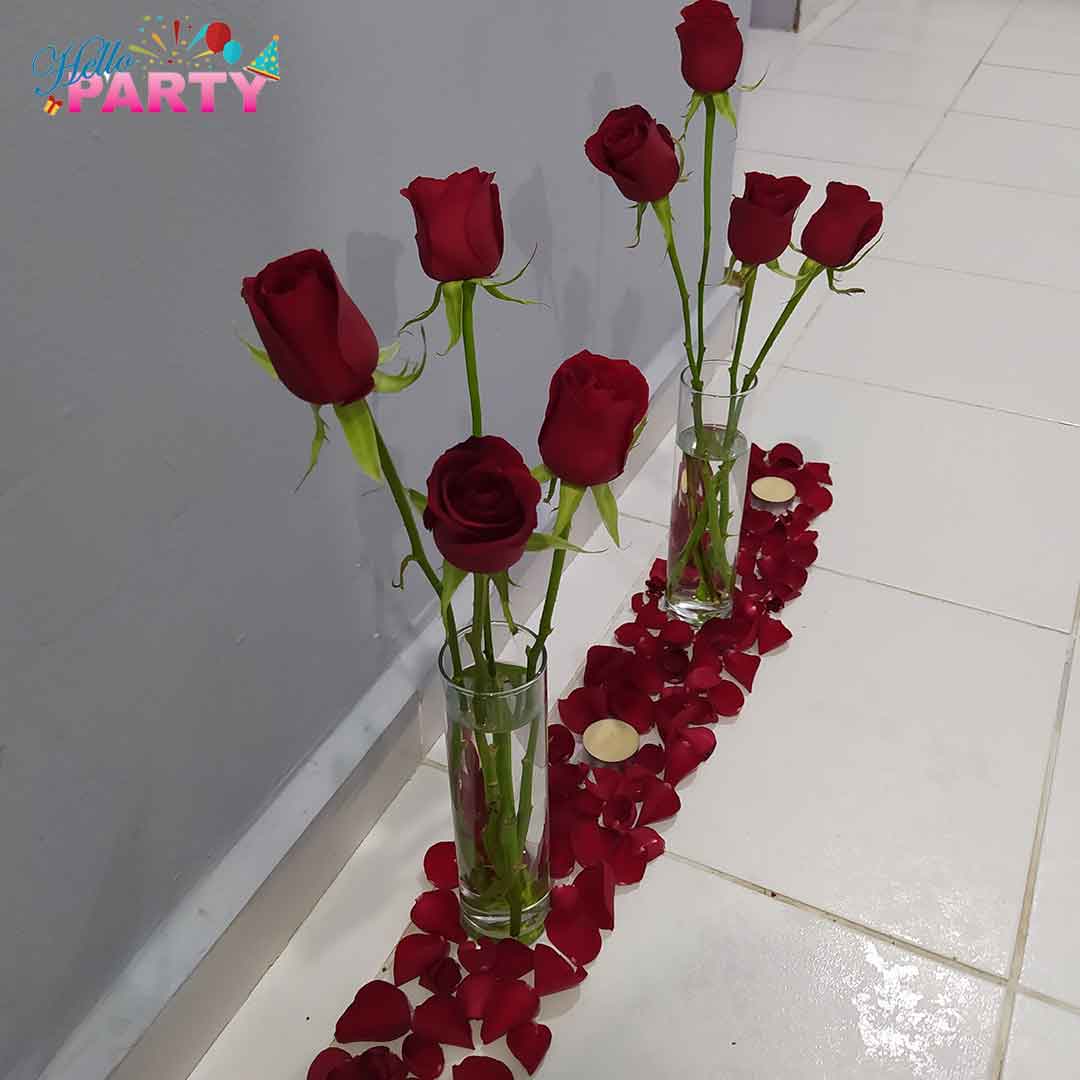 تنسيق مناسبة رومانسية خاصة