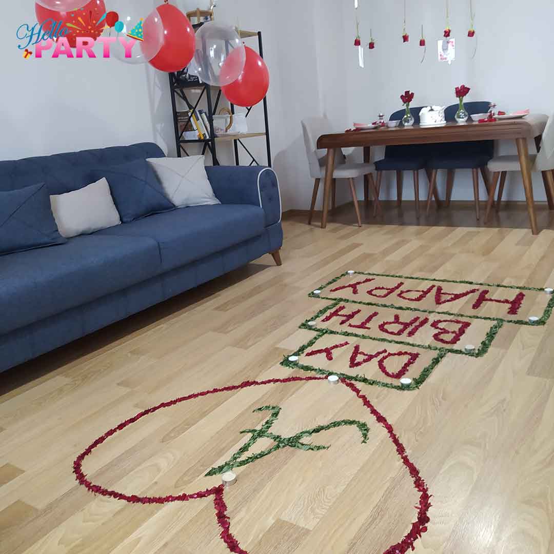 تنسيق مناسبة رومانسية خاصة