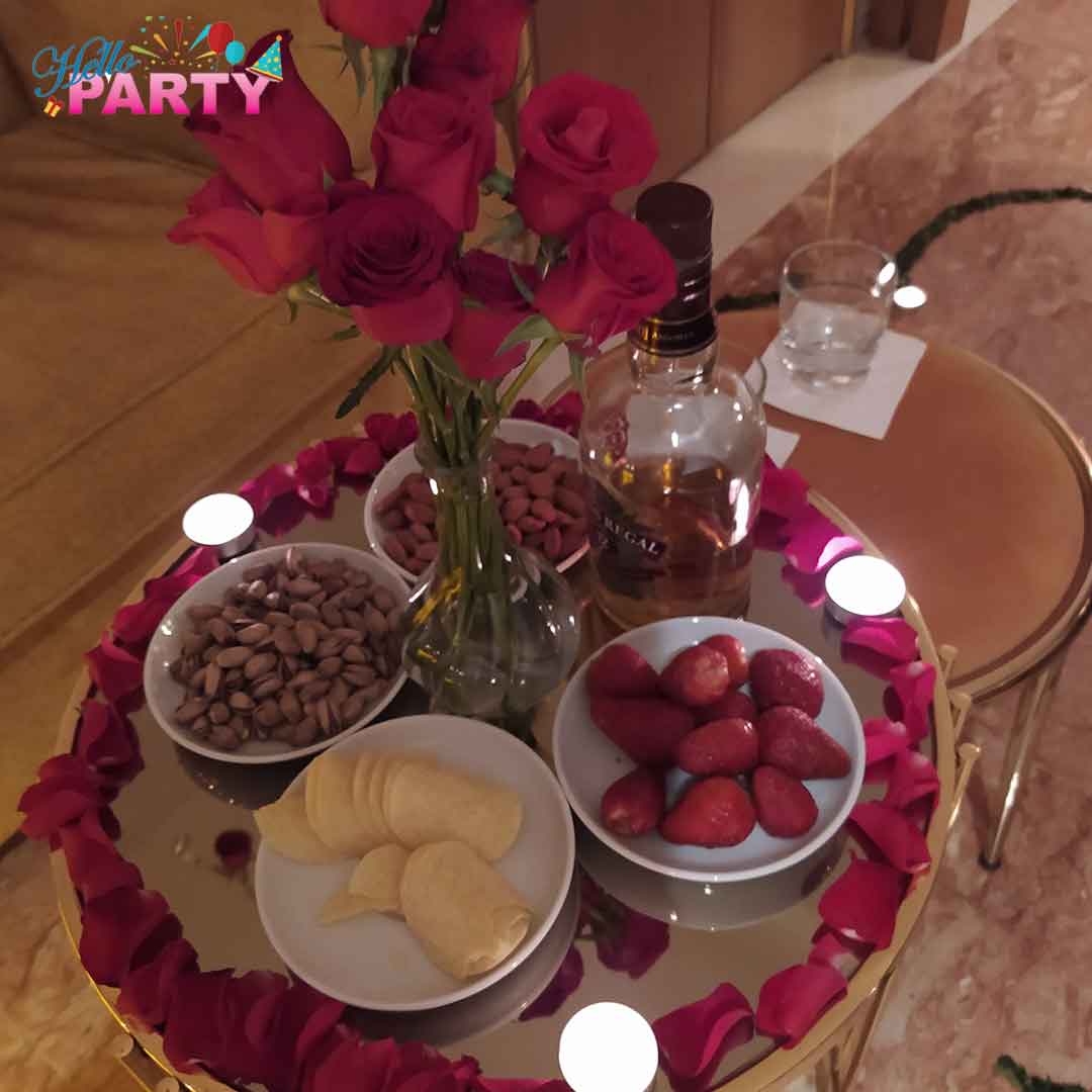 تنسيق مناسبة رومانسية خاصة
