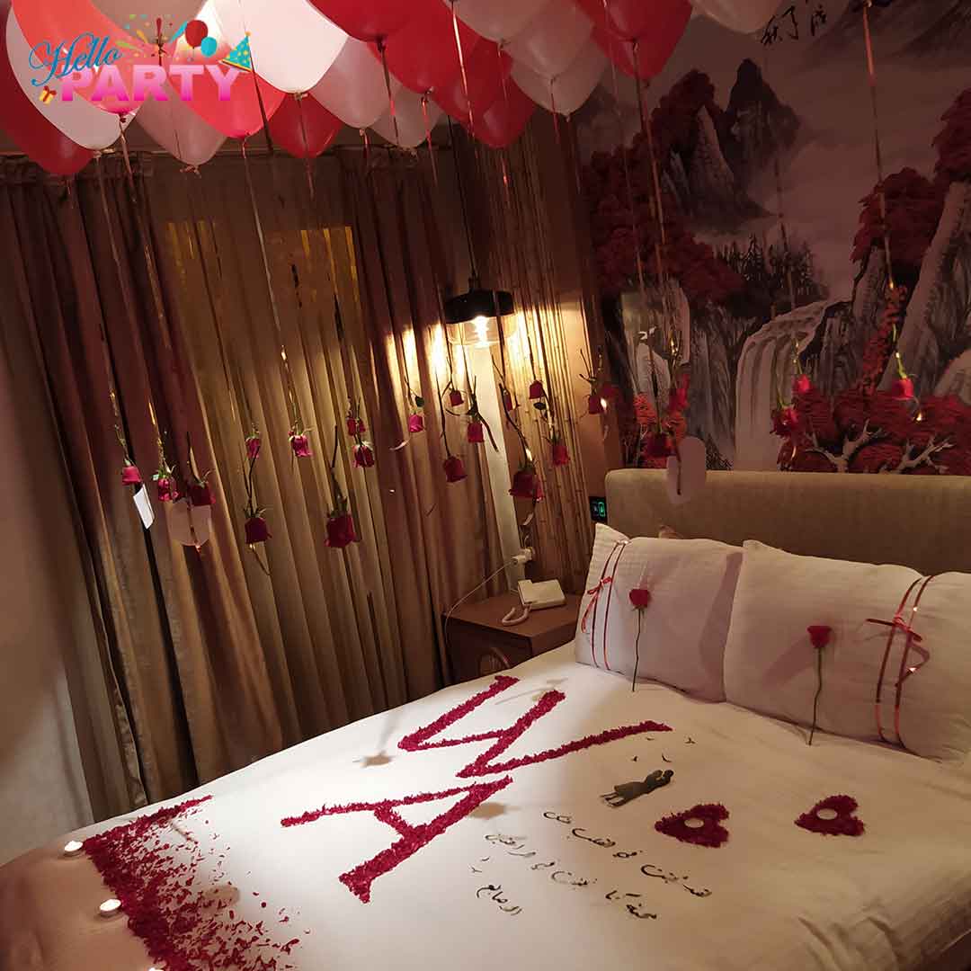 تنسيق مناسبة رومانسية خاصة