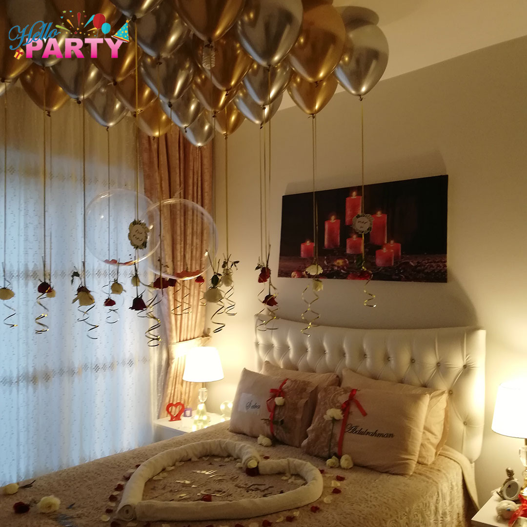 تنسيق مناسبة رومانسية خاصة