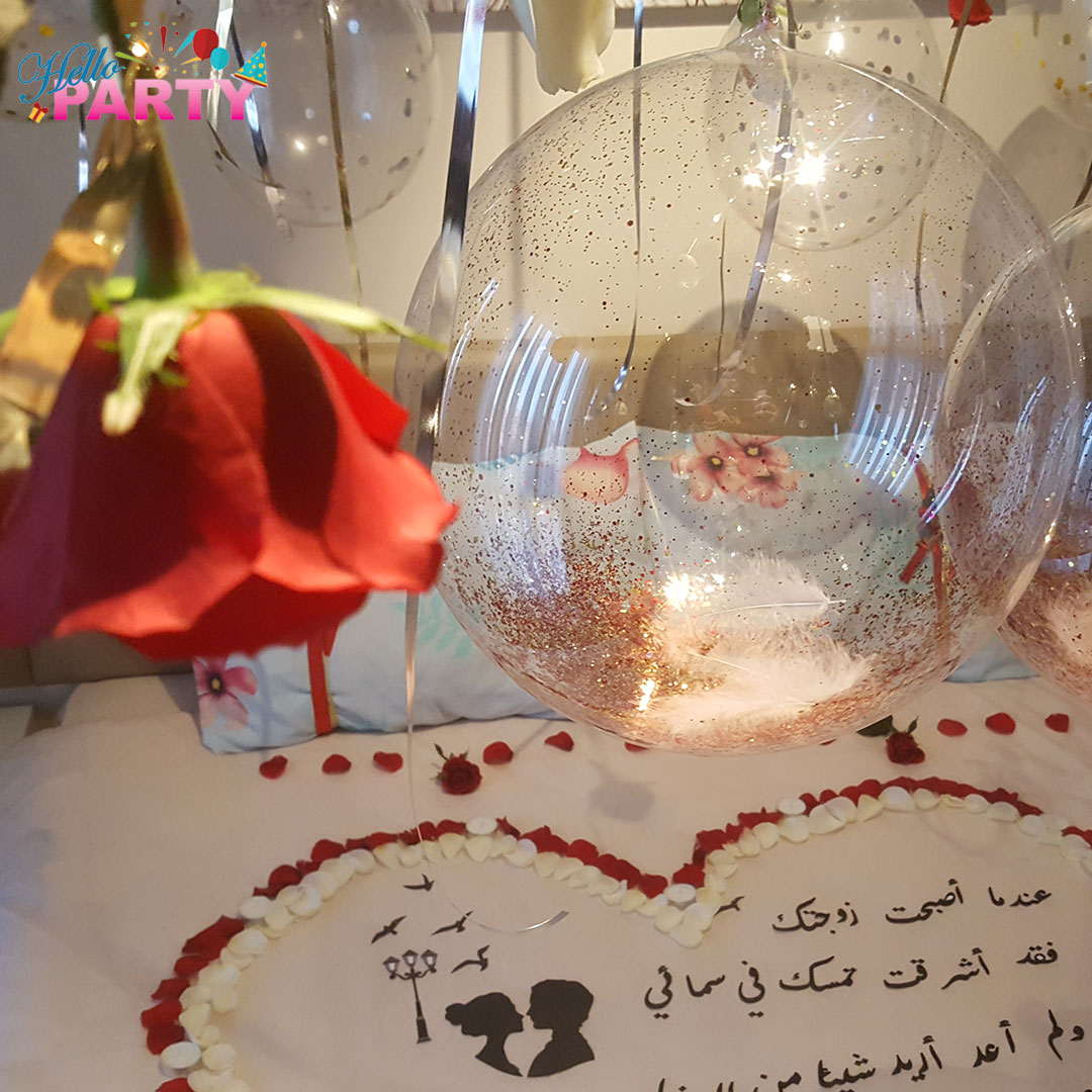 تنسيق مناسبة رومانسية خاصة