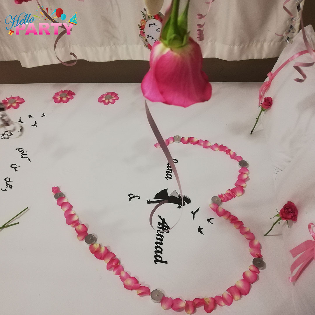 تنسيق مناسبة رومانسية خاصة