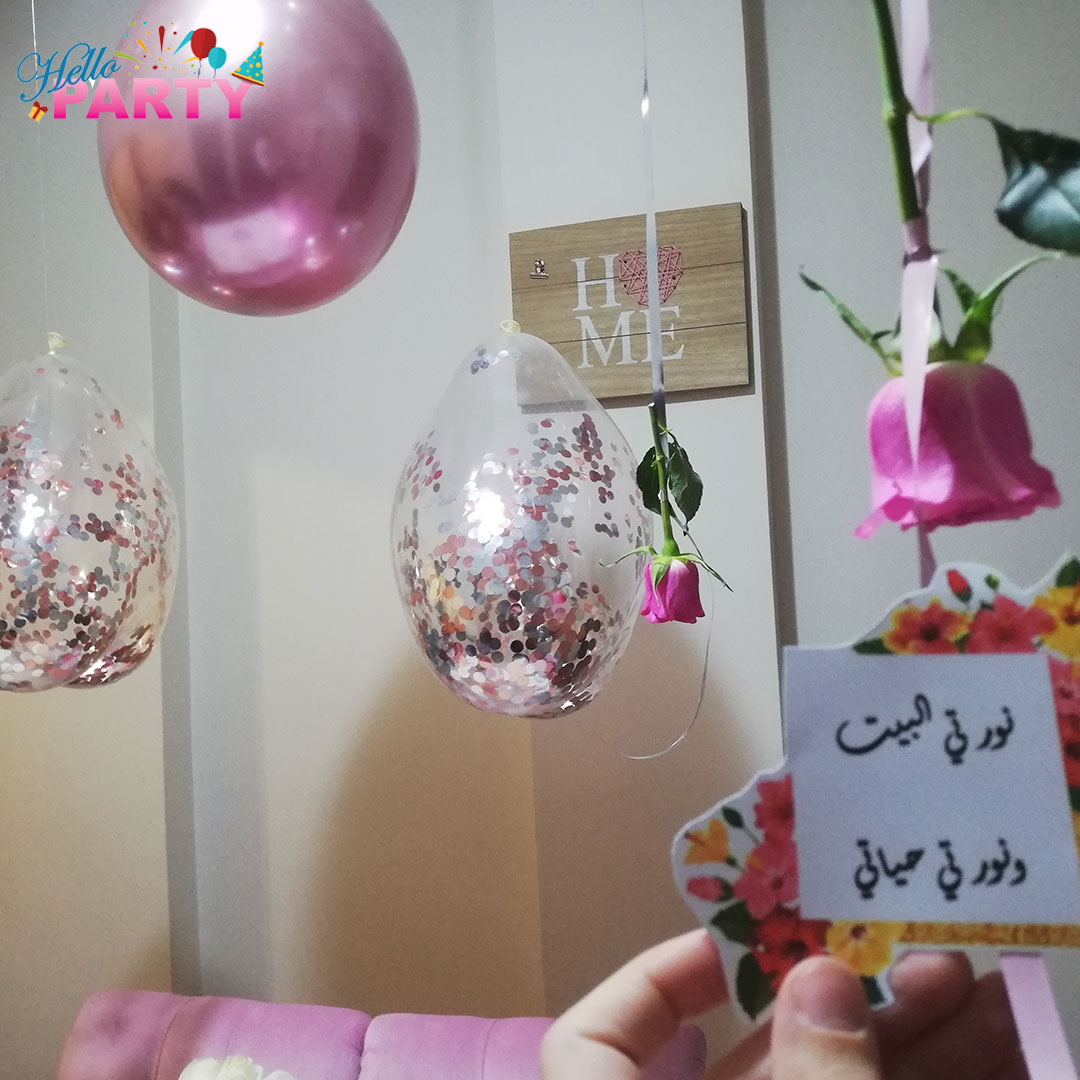 تنسيق مناسبة رومانسية خاصة