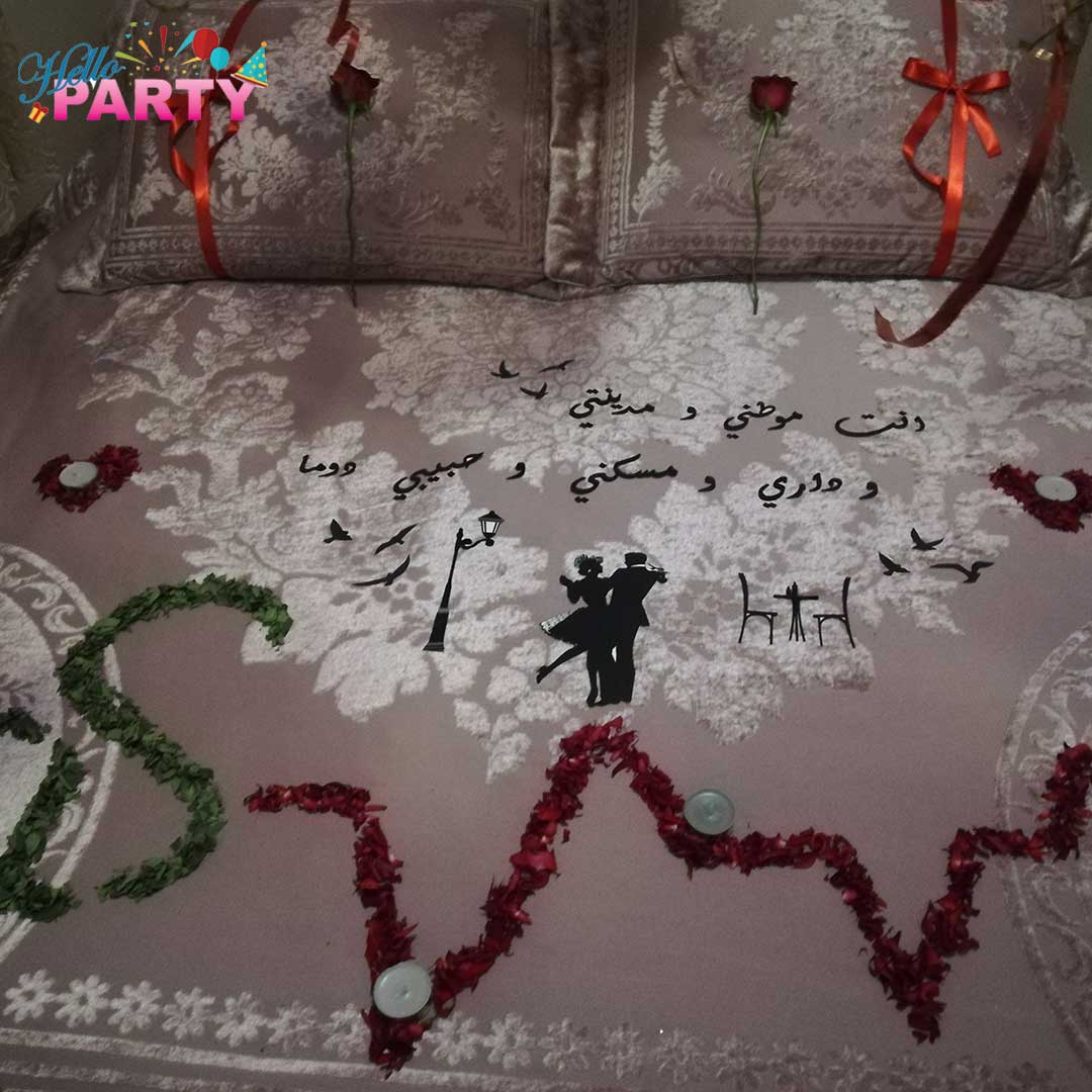 تنسيق مناسبة رومانسية خاصة