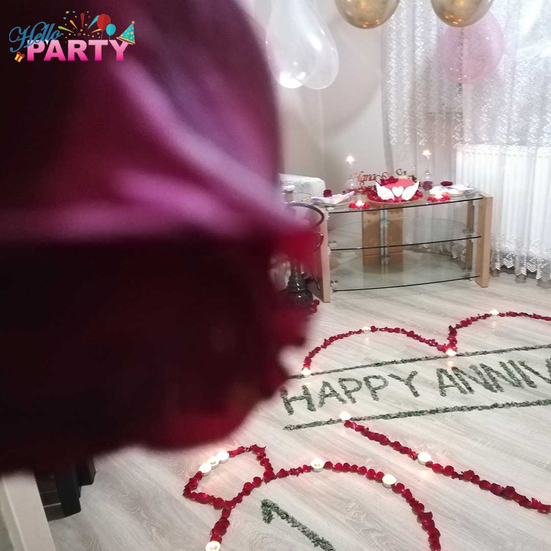 تنسيق مناسبة رومانسية خاصة