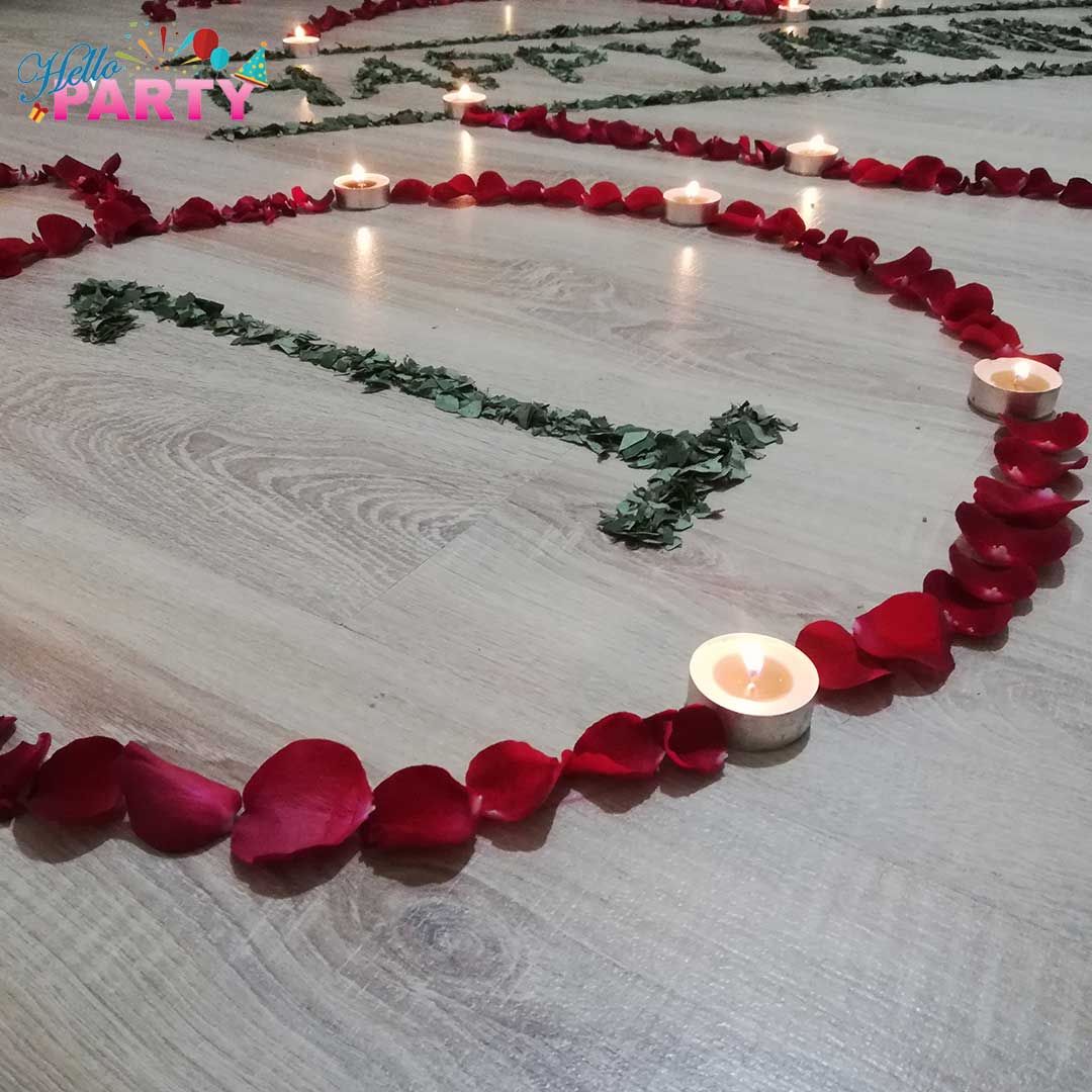 تنسيق مناسبة رومانسية خاصة