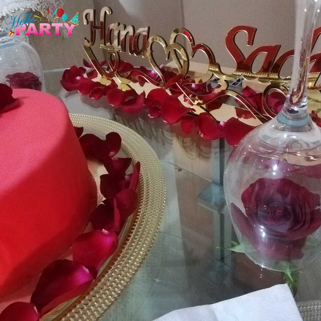 تنسيق مناسبة رومانسية خاصة