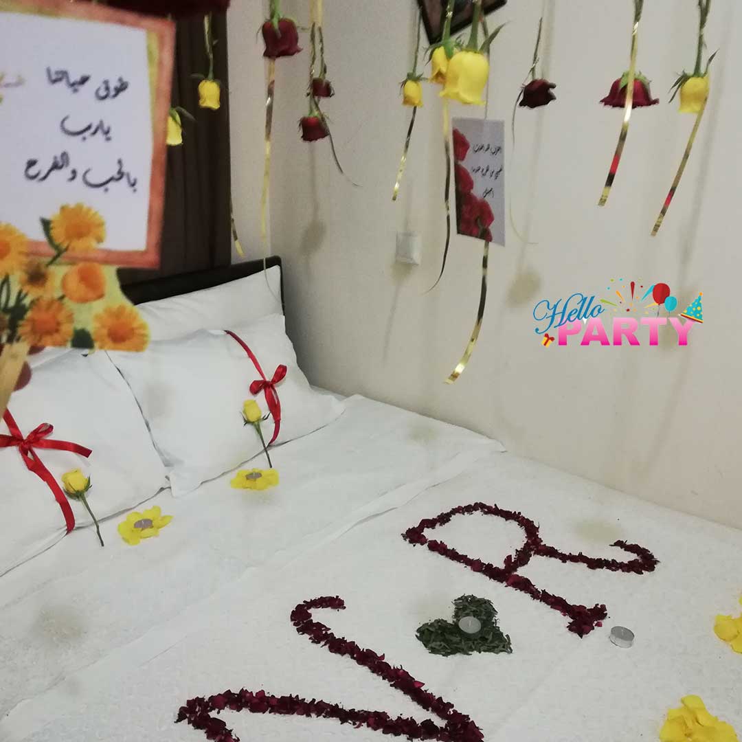 تنسيق مناسبة رومانسية خاصة
